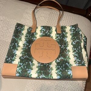 Tory Burch Flower Ella Tote